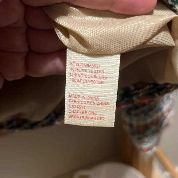 Autres Filles Tweed Button Up Crop Blazer - Picture 3 of 5